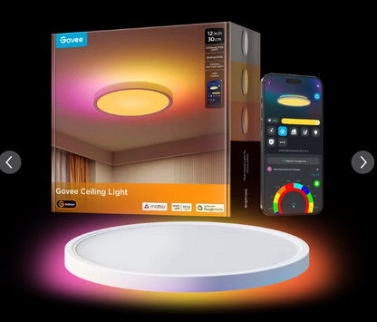 Détails techniques – plafonnier LED connecté