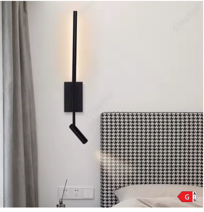 Applique murale LED orientable avec interrupteur intégré